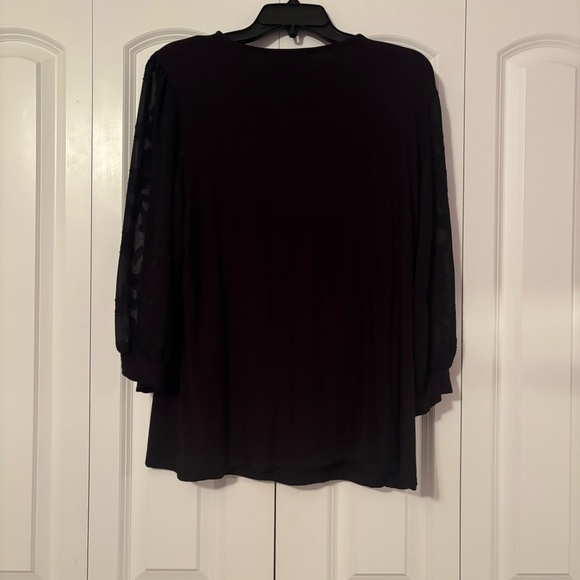 Philosophy Elegant Black Blouse XL - Picture 1 of 8